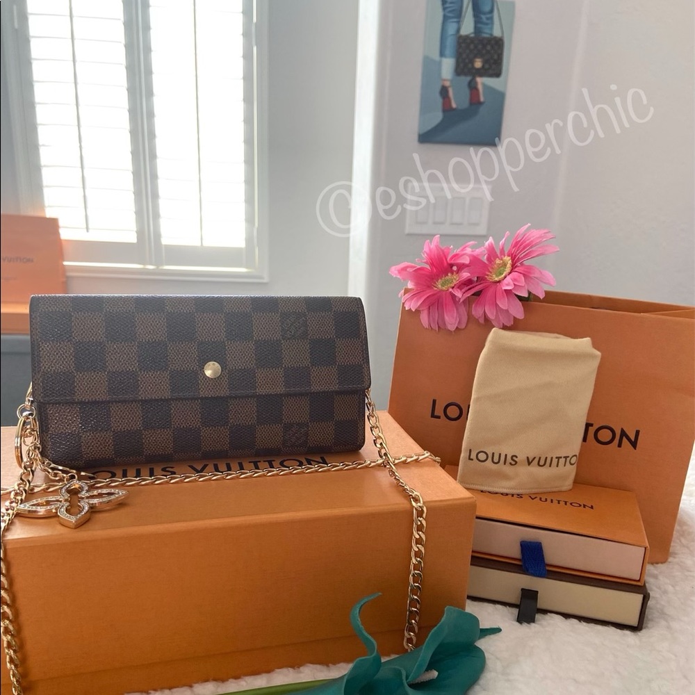 ❤️Rare LV Damier Ebene International Crossbody Bag